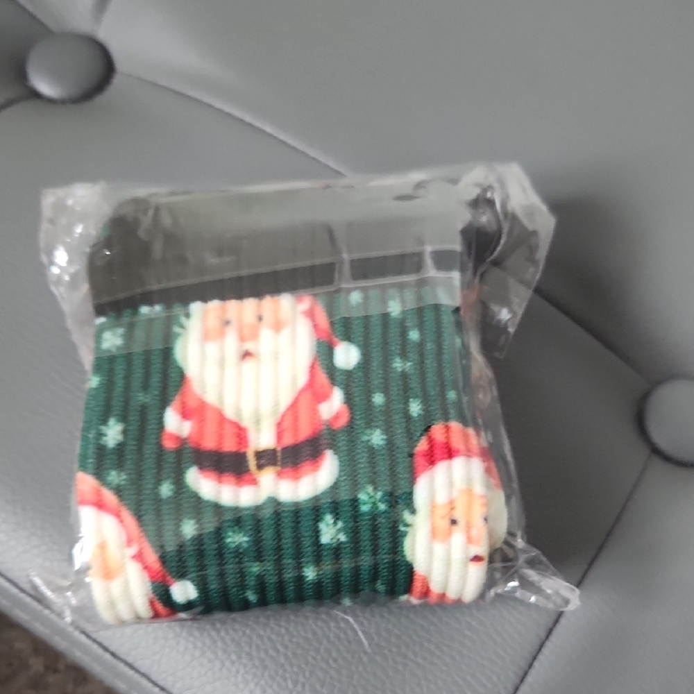 Festive Santa Face Socks